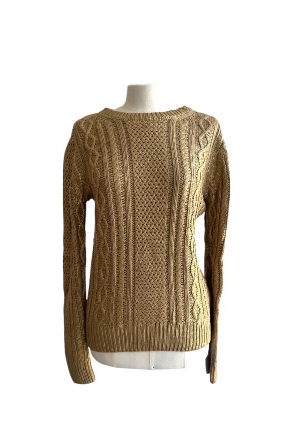 MICHAEL KORS - KNITTED SWEATER GOLD - Image 10